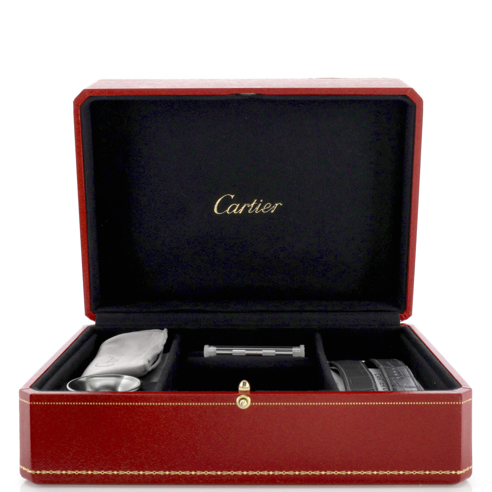 Cartier Pasha de Cartier Skeleton Automatic Watch Stainless Steel 41 For Sale 1