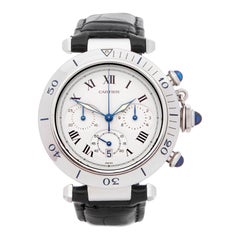 Cartier Pasha De Cartier Stainless Steel W31004H3 or 1050 Wristwatch
