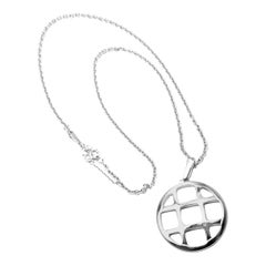 Cartier Pasha De Cartier White Gold Pendant Chain Necklace