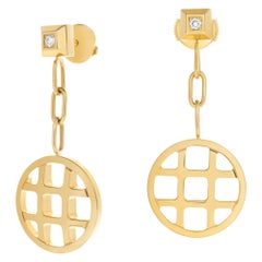 Cartier "Pasha De" diamond earrings