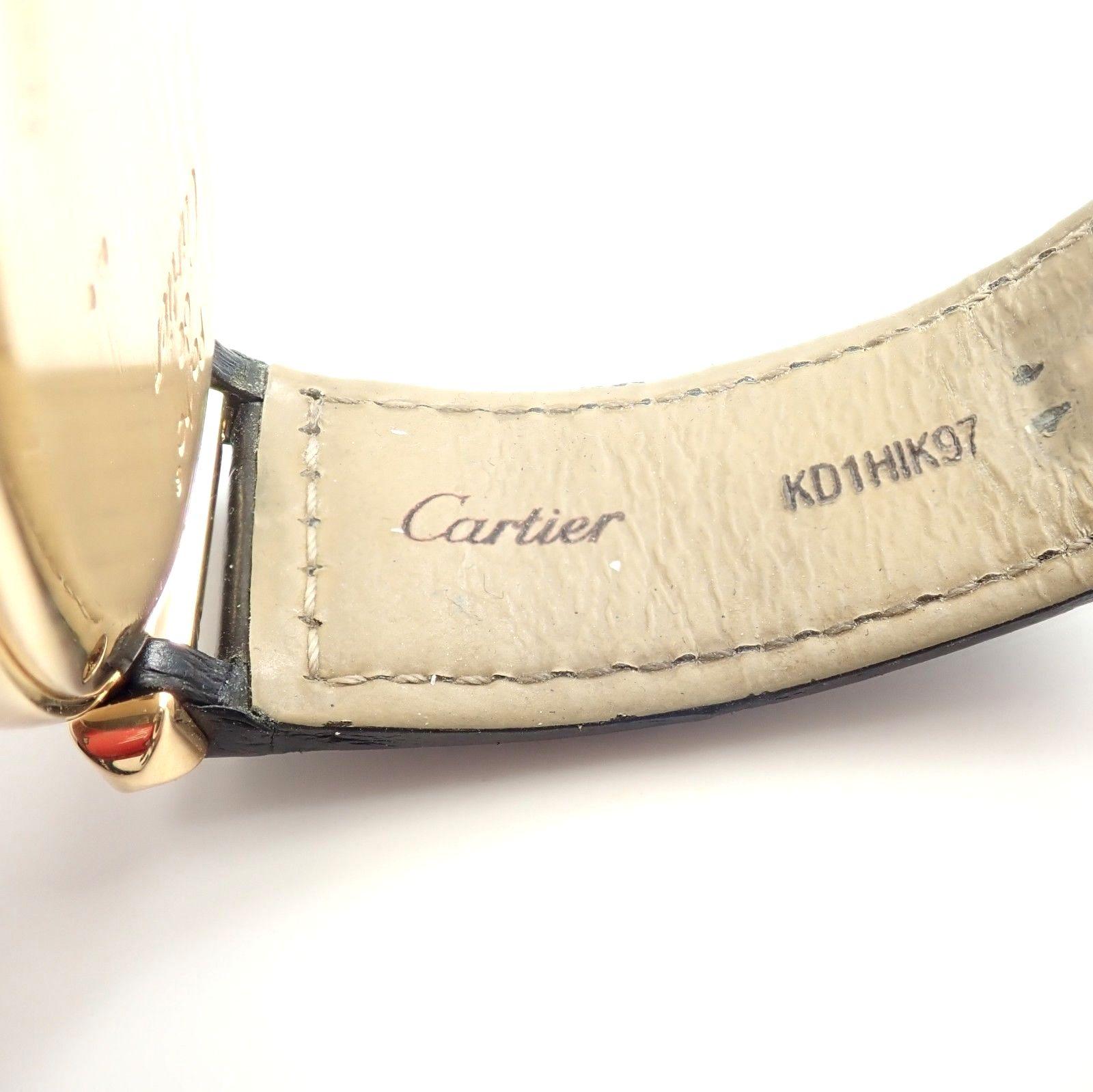 Cartier Pasha Diamond Automatic Yellow Gold Watch 2