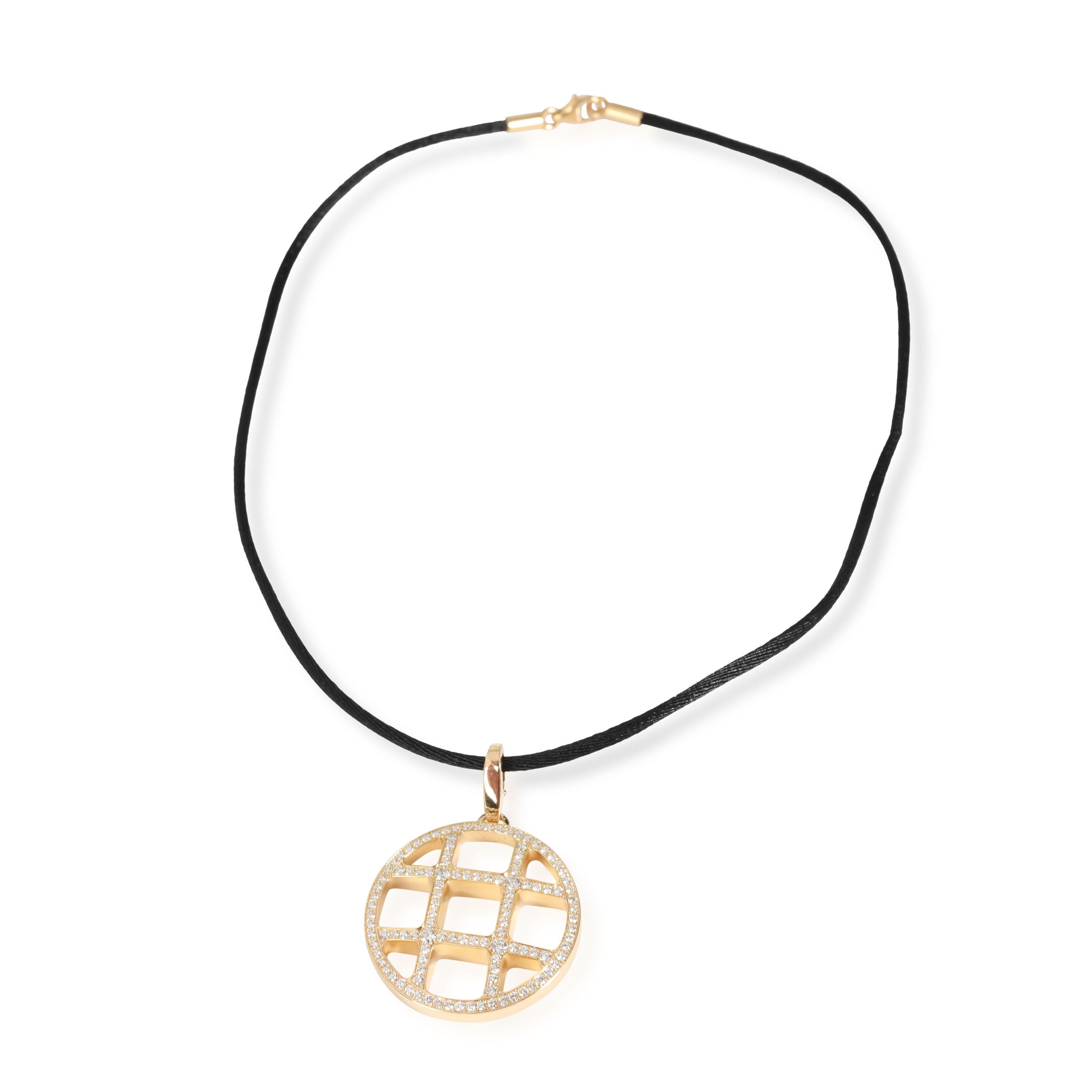 De las mujeres Colgante Círculo de Diamantes Cartier Pasha de Oro Amarillo de 18 quilates 1,70 quilates en venta