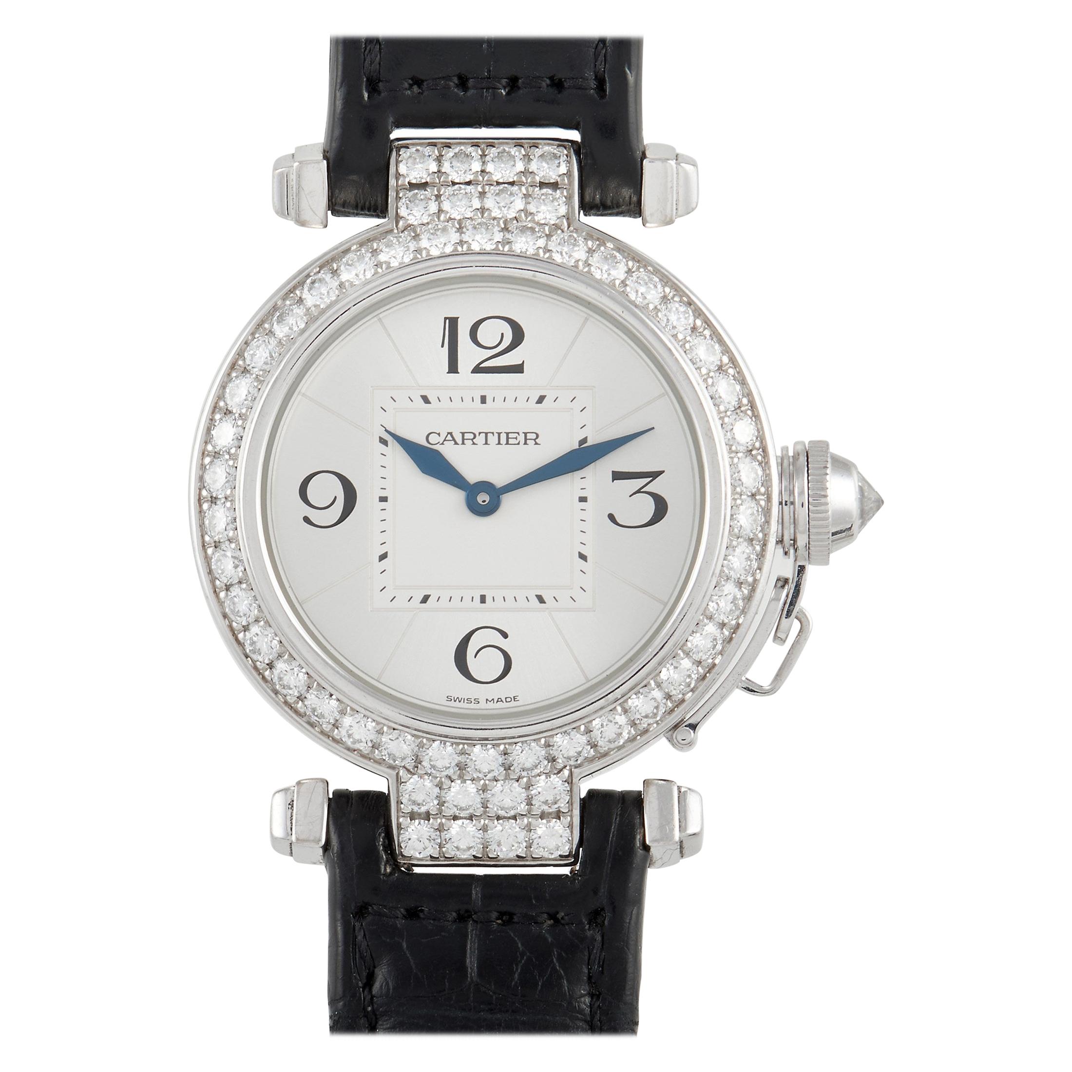 Cartier Pasha Diamond Ladies Watch 2813