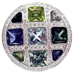 Cartier Pasha - Anello in oro bianco con tormalina e diamante - Whiting