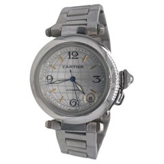 Cartier Pasha GMT REF 2324Stainless steel watch