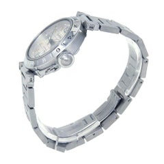 Cartier Pasha GMT Stainless Steel Automatic Men's Watch W31029M7