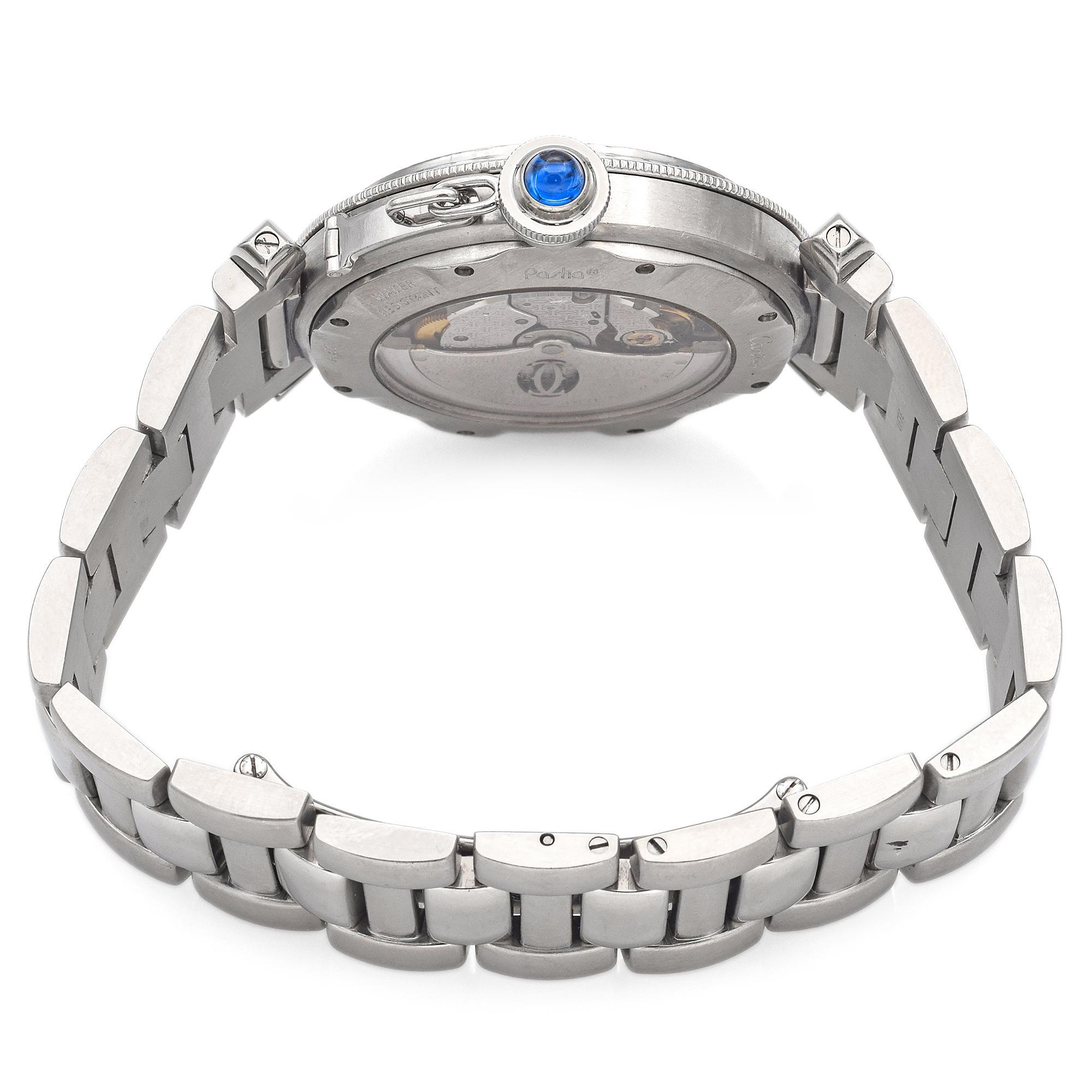Cartier Pasha Grille Grid Automatic Watch 38mm 2379/93350CD 1