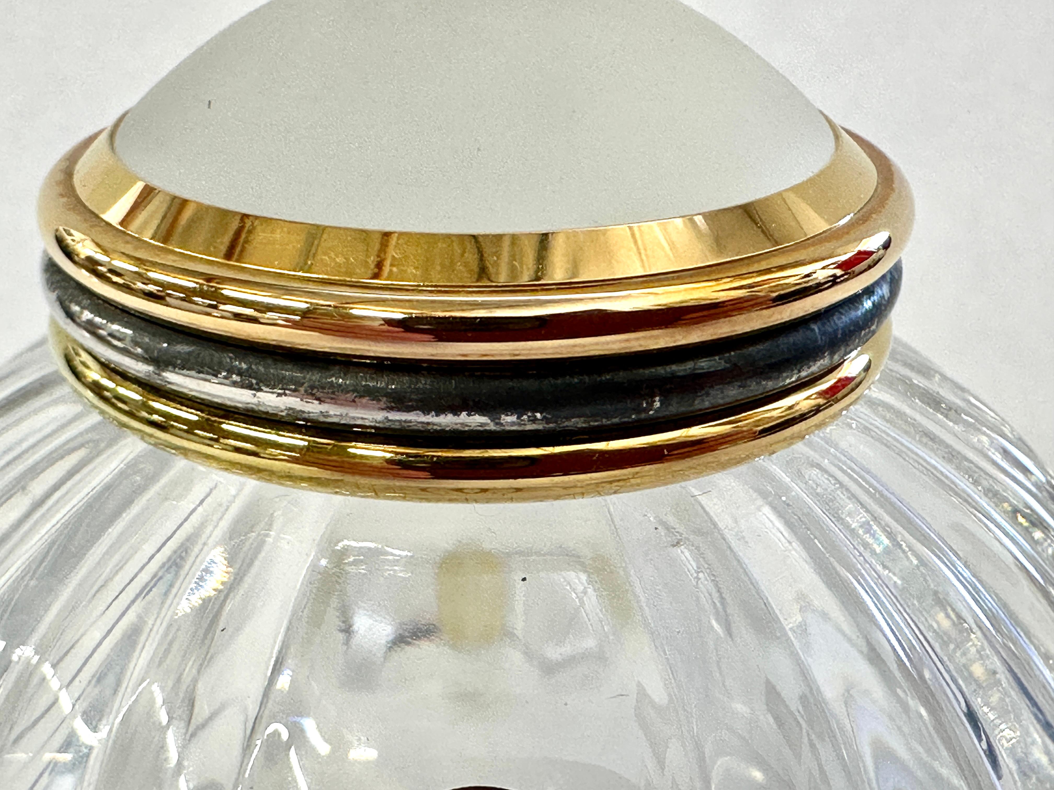 French Cartier Pasha Inkwell For Sale