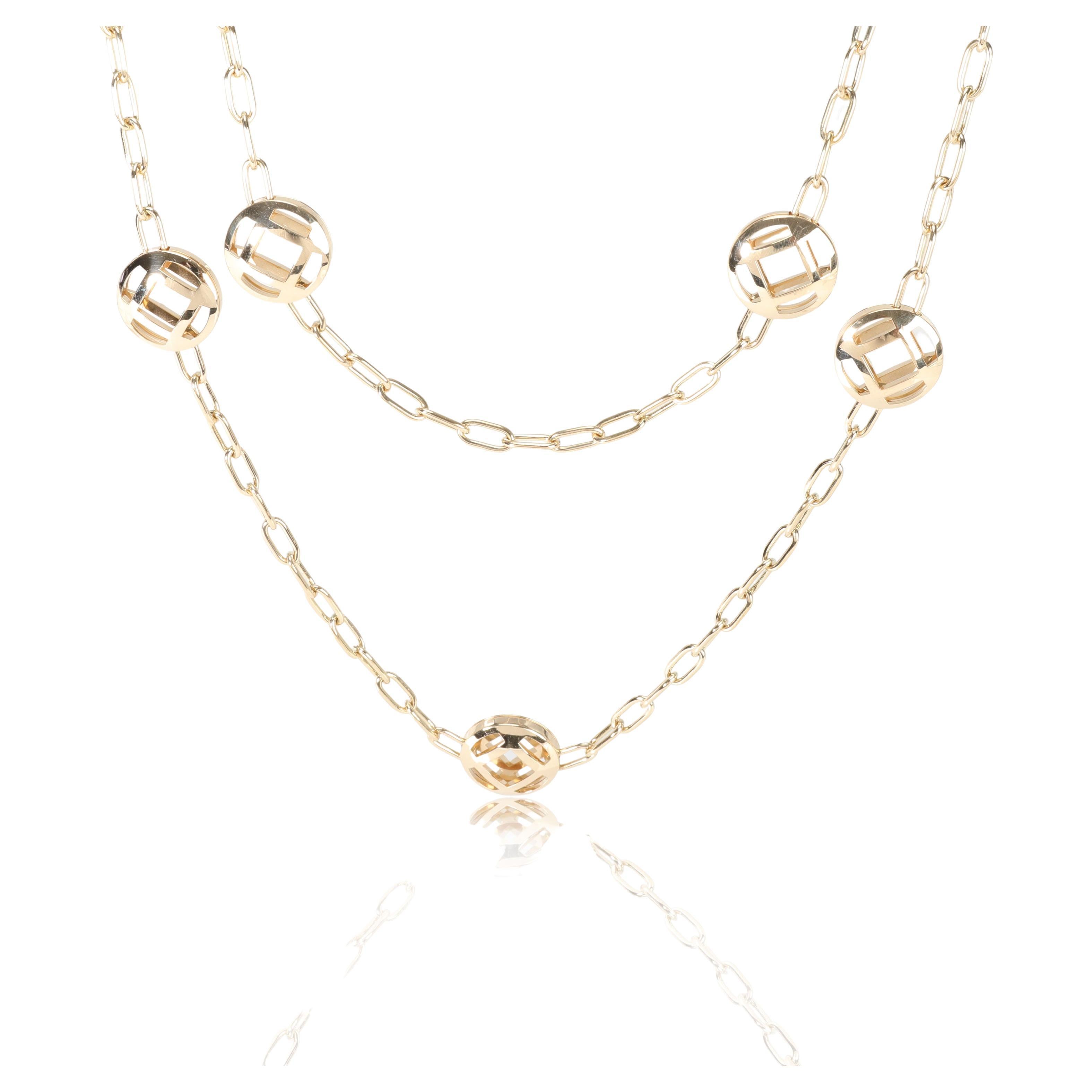Cartier Pasha Necklace in 18K Yellow Gold