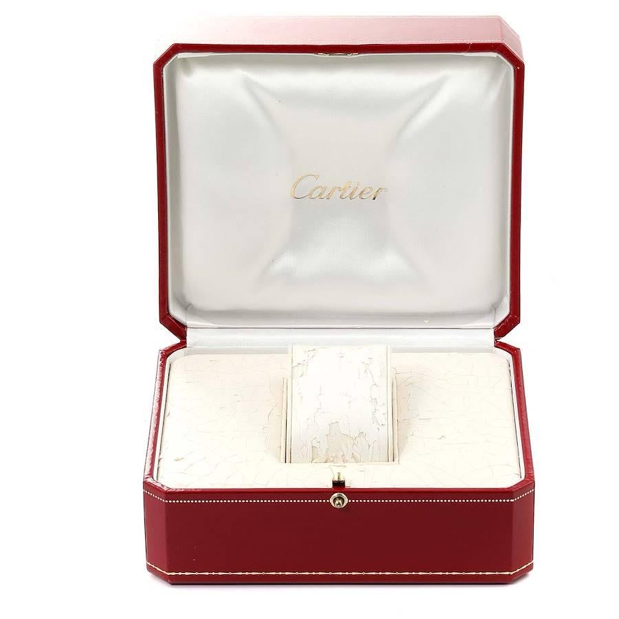 Cartier Pasha Power Reserve GMT 18K Gelbgold Herrenuhr W30144D1 im Angebot 7