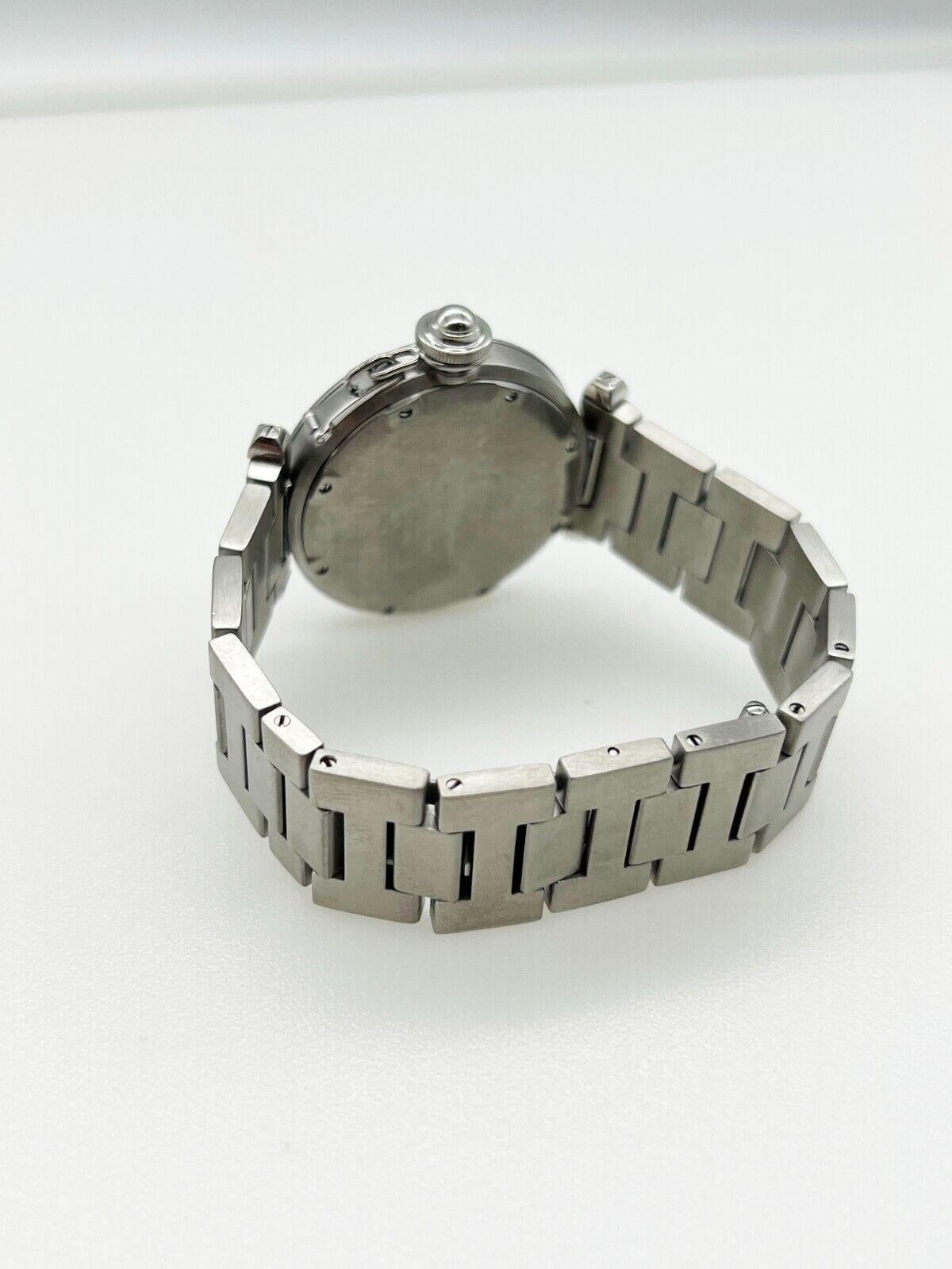Cartier Pasha Ref 2324 Edelstahl 35 mm für Damen oder Herren