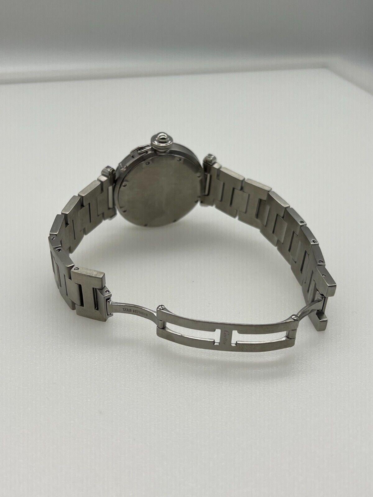 Cartier Pasha Ref 2324 Edelstahl 35 mm 1