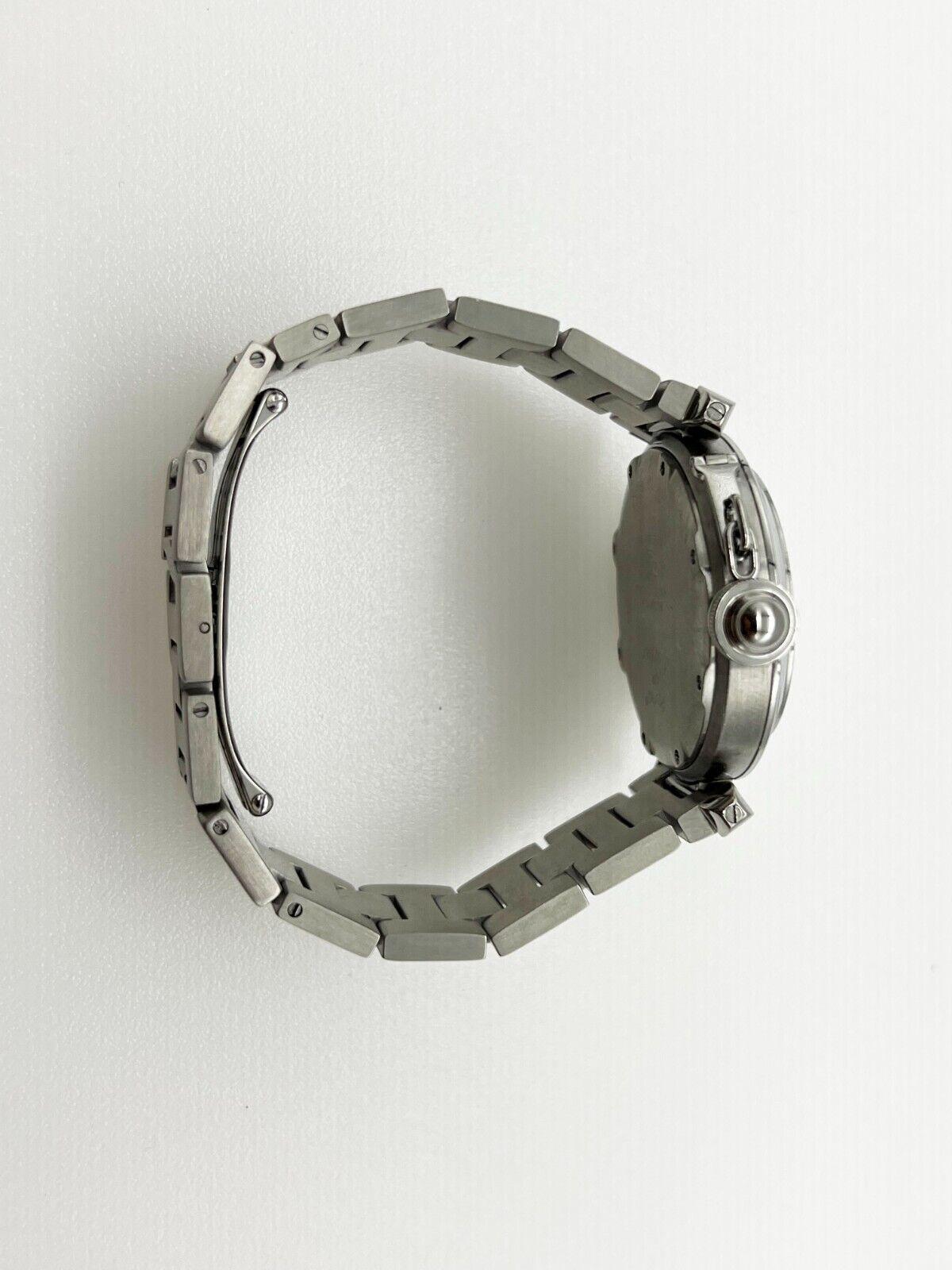 Cartier Pasha Ref 2324 Edelstahl 35 mm 2