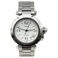 Cartier Pasha Ref 2324 Edelstahl 35 mm