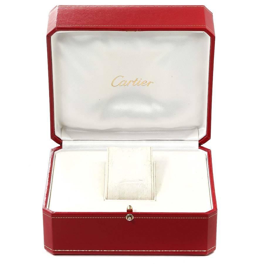 Cartier Pasha Rose Gold Silver Dial Diamond Ladies Watch 3133 1