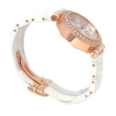 Cartier Pasha Seatimer 18 Karat Rose Gold Women's Watch Quartz WJ130004