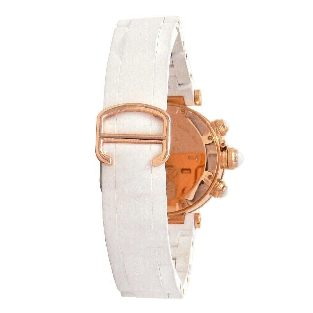 Cartier Pasha Seatimer 18 Karat Rose Gold Women's Watch Quartz WJ130004 For Sale 2