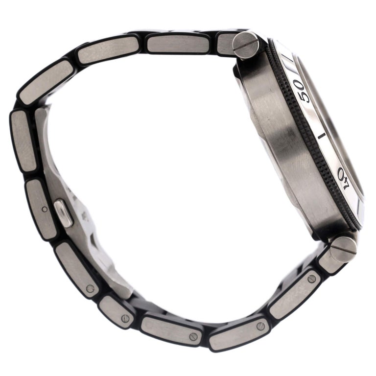 Cartier Pasha Seatimer Automatic Watch Stainless Steel and Rubber 40