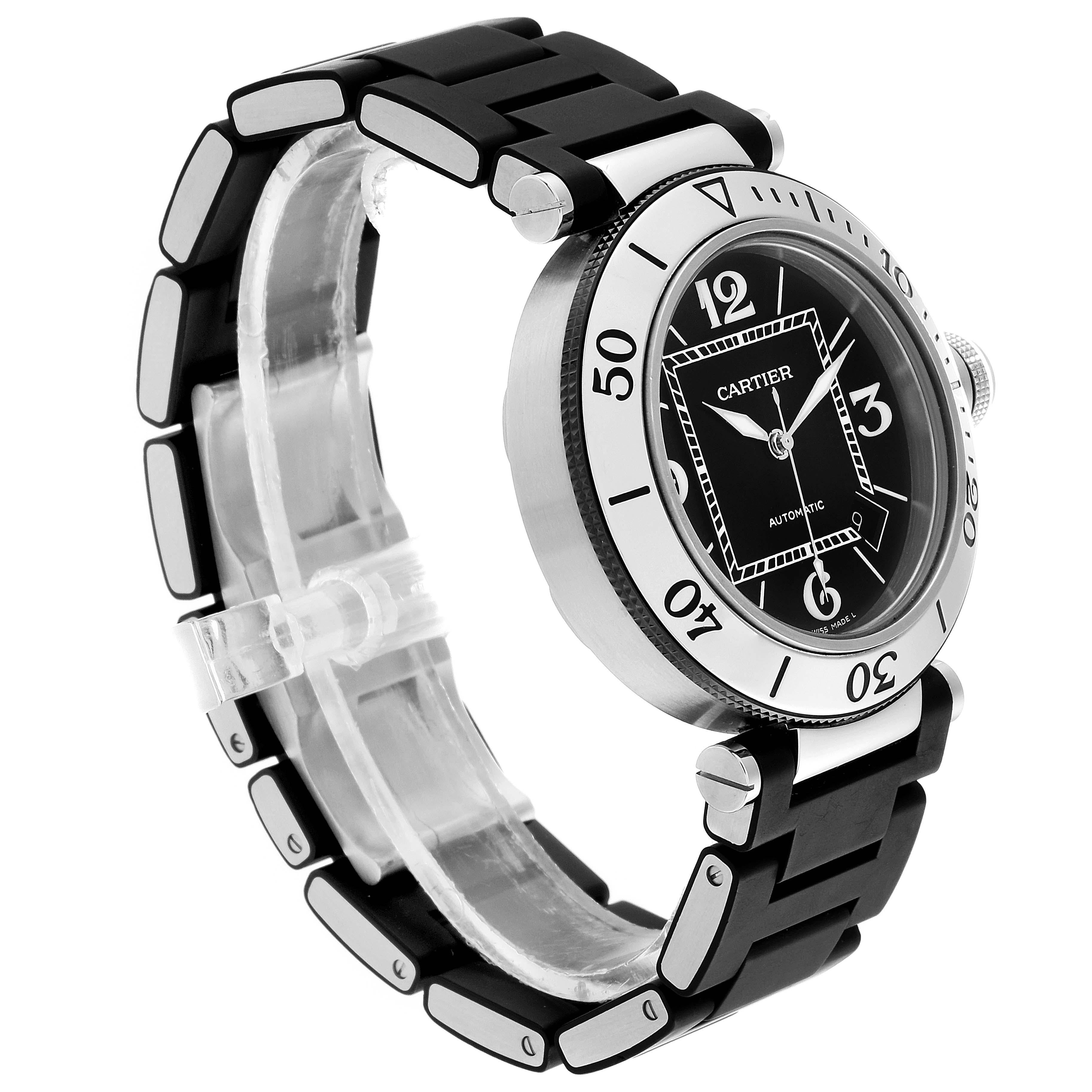 cartier rubber strap watch