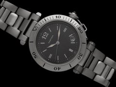 Cartier Pasha Seatimer Ref. 1040 Mens Full Size Watch, Automatic, Date - SS