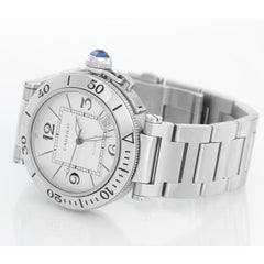 Cartier Pasha Seatimer Stainless Steel Mens Watch 2790