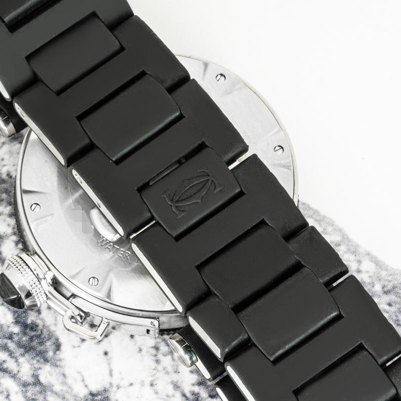 Cartier Pasha Seatimer Stainless Steel W31077U2 en venta 2