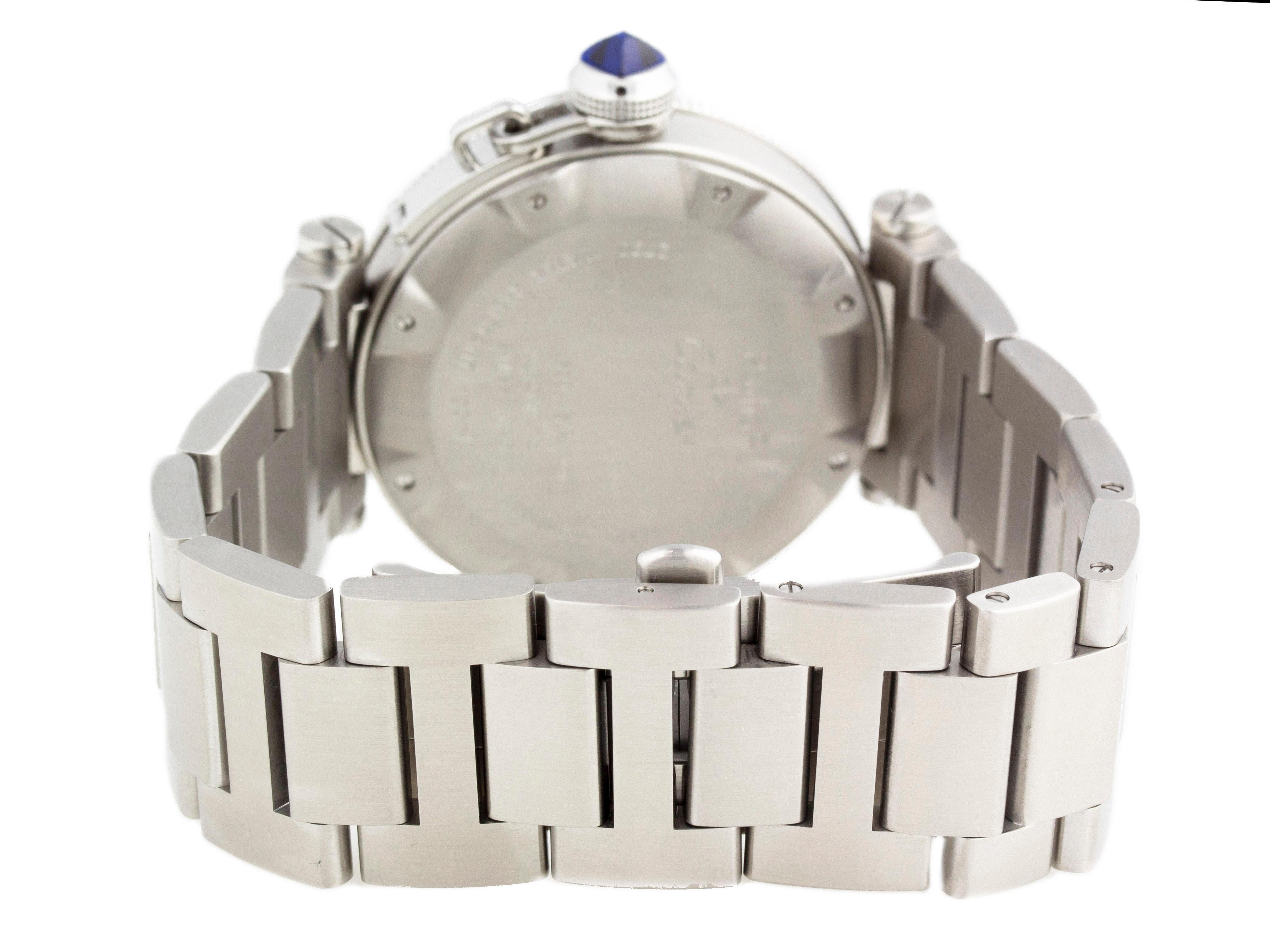 Cartier Pasha Seatimer W31080M7 For Sale 4