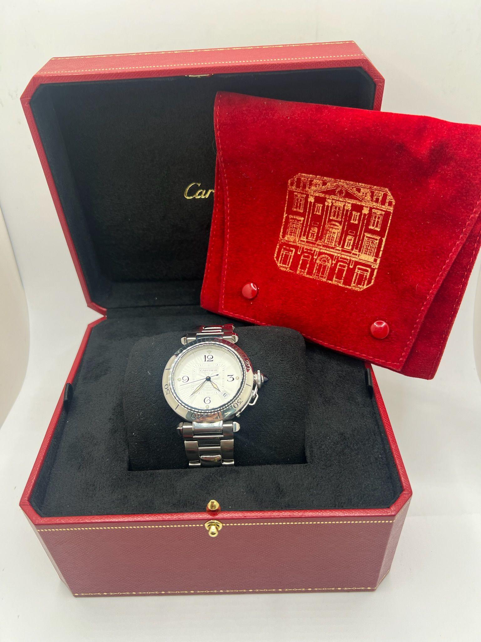 Cartier Pasha Atendido 2025 / Excelente estado en venta 9