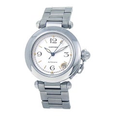 Cartier Pasha Stainless Steel Automatic Mid-Size Watch W31015M7