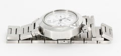 Cartier Pasha Edelstahl-Chronograph-Armbanduhr