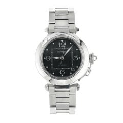 Cartier Pasha Stainless Steel Mens Wristwatch