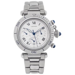 Cartier Pasha stainless steel Quartz Wristwatch Ref 1050