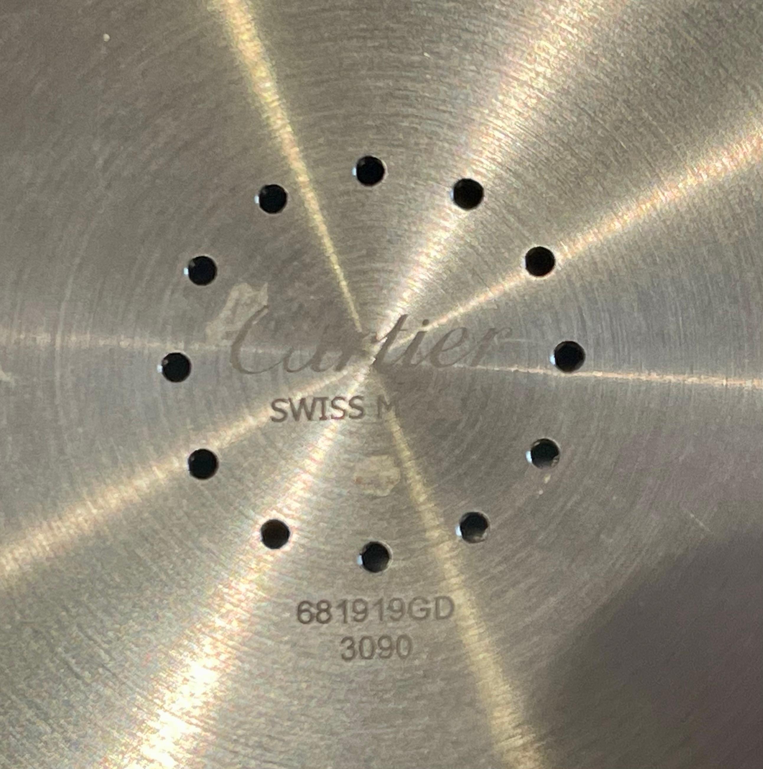 CARTIER - Pasha Travel Alarm Clock For Sale 1