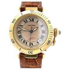 Cartier Pasha W3004856 Automático Oro Amarillo 18k C/Caja y papeles