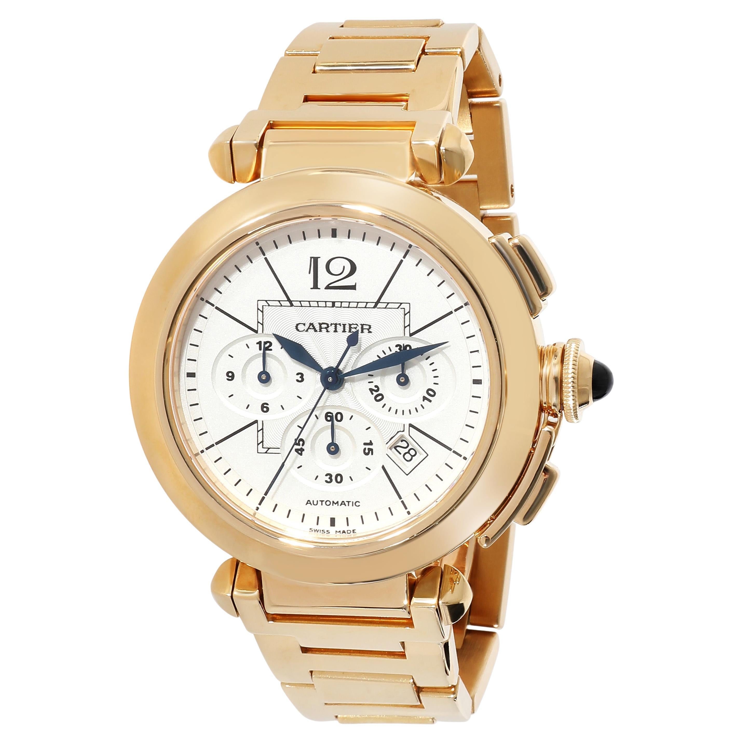 Orologio da uomo Cartier Pasha W30201H9 in oro giallo 18 carati