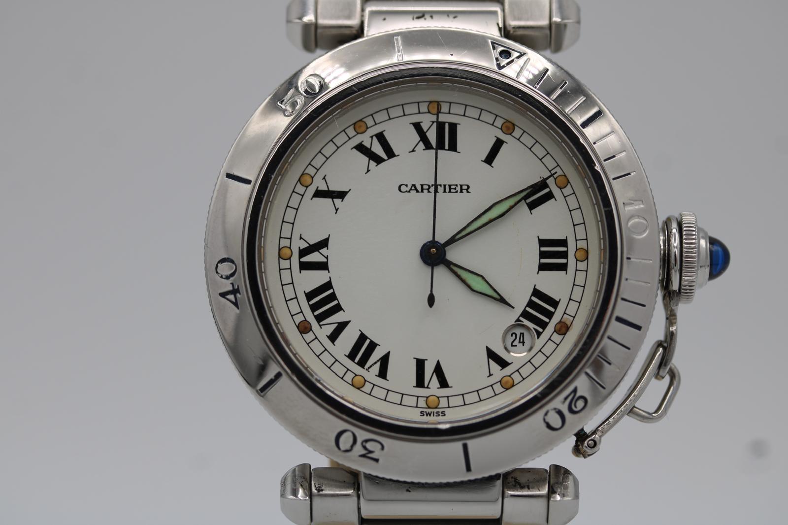 Cartier Pasha W31005H3 Serviced For Sale 5