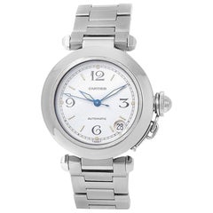 Cartier Pasha W31015M7, White Dial, Certified and Warranty