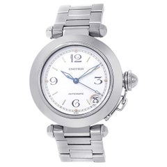 Cartier Pasha W31015M7, White Dial, Certified and Warranty