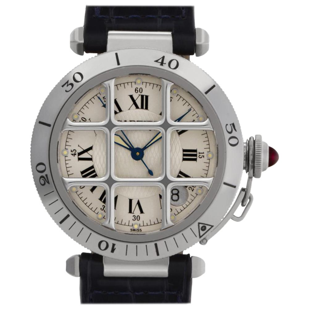 Cartier Pasha W3102255, Silver Dial, Certified and Warranty