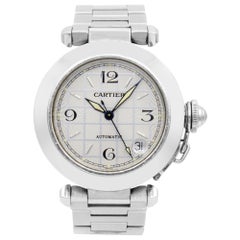 Cartier Pasha W31023M7, Silver Dial, Certified and Warranty