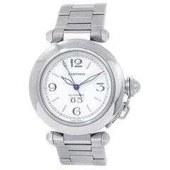 Cartier Pasha W31044M7, White Dial, Certified and Warranty