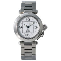 Cartier Pasha W31055M7, White Dial, Certified and Warranty