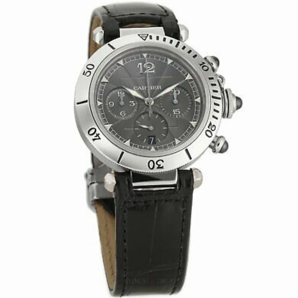 Cartier Pasha W3107355, Black Dial 
