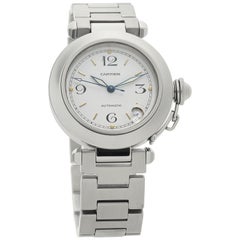Cartier Pasha W31074M7, White Dial, Certified and Warranty