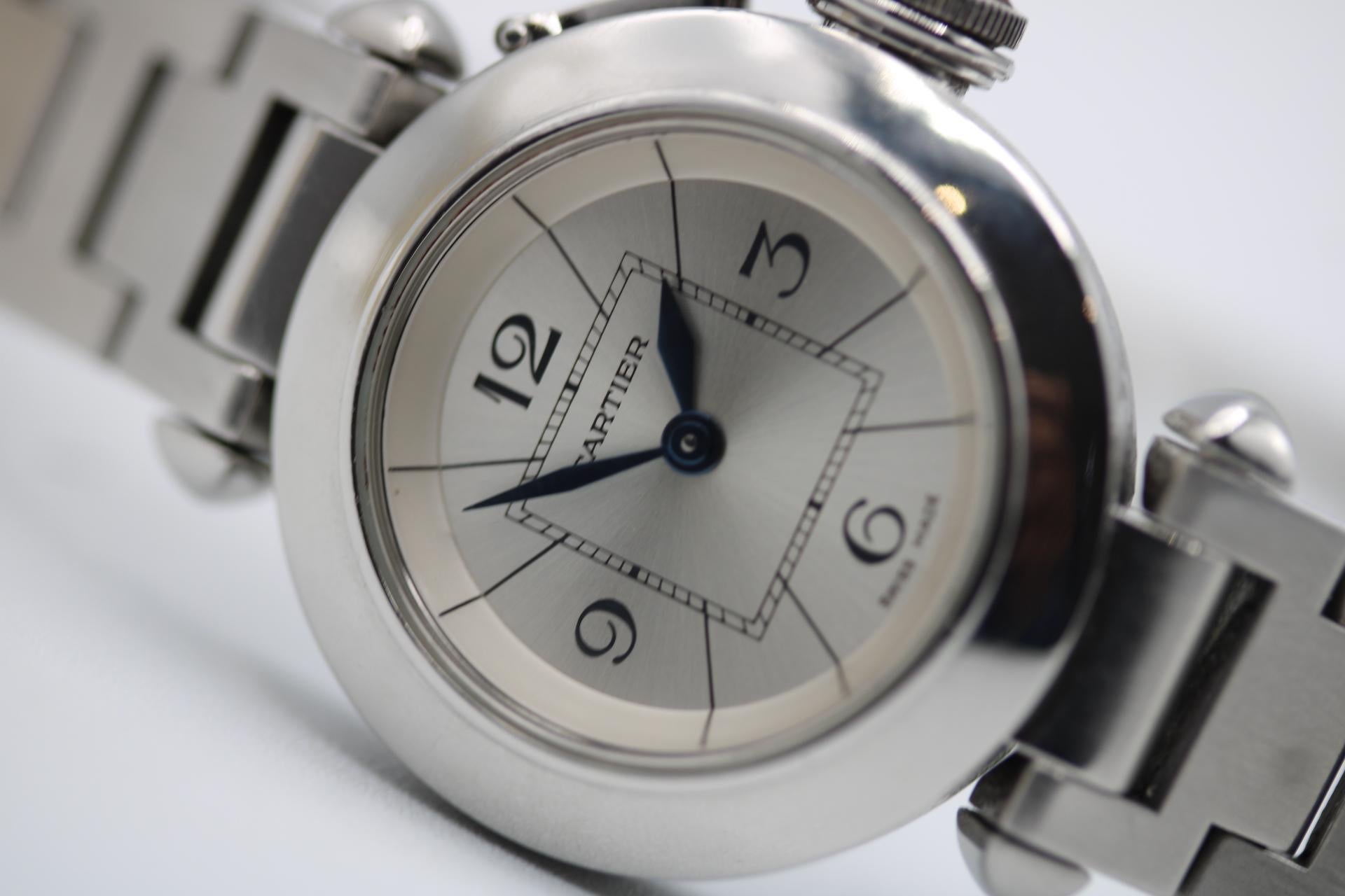 Cartier Pasha w3140007 en vente 10
