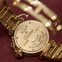 Cartier Pasha Watch in Rose Gold