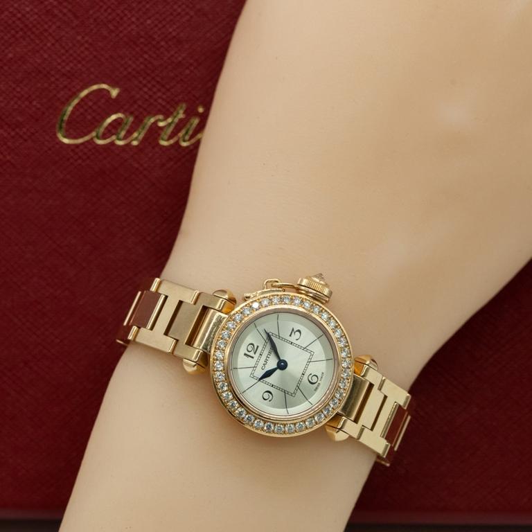 Cartier Pasha Watch in Rose Gold In Good Condition In New York, NY
