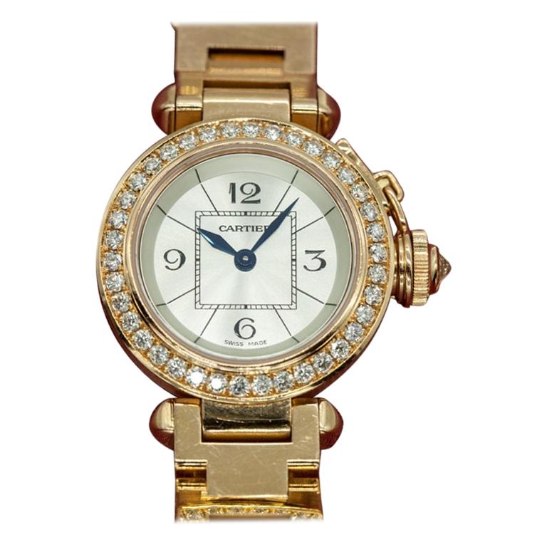 Cartier Pasha Watch in Rose Gold