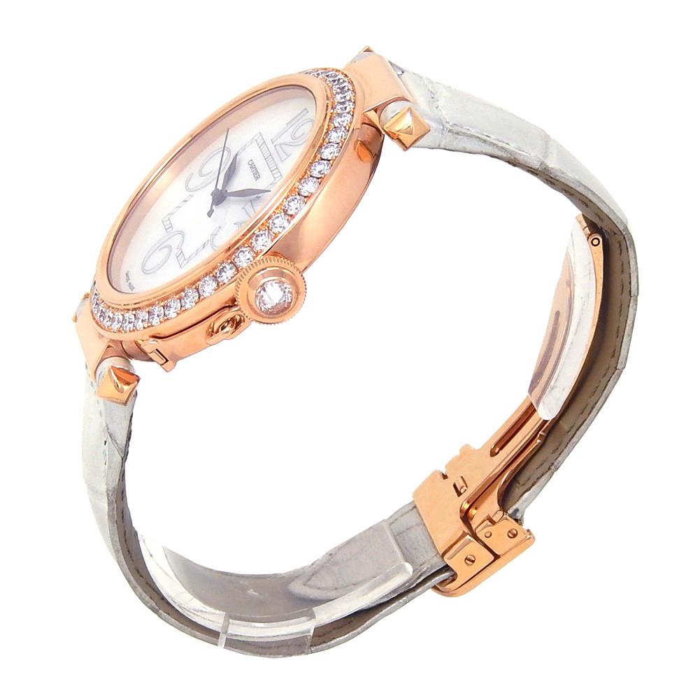 Cartier Pasha WJ124005, Mother of Pearl Dial, Certified In Excellent Condition In Miami, FL