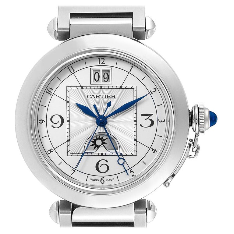 cartier watch moon phase